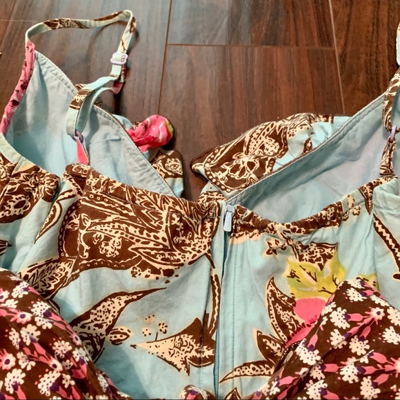 🎉HP🎉 Fire Los Angeles Floral Sundress with Bow - Picture 6 of 6